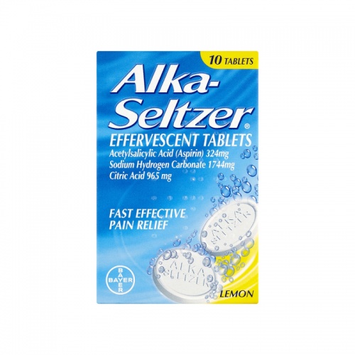 Alka Seltzer Tablets - Lemon 10 Tablets